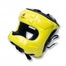 Боксерский шлем HIT N MOVE Air Armor с бампером - желтый