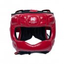 Боксерский шлем HIT N MOVE Air Armor с бампером - красный