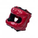Боксерский шлем HIT N MOVE Air Armor с бампером - красный