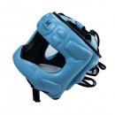 Боксерский шлем HIT N MOVE Air Armor с бампером - синий