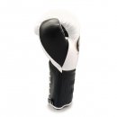 Боксерские перчатки No Boxing No Life - белые / черные