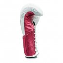 Боксерские перчатки No Boxing No Life - белые / розовые