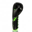 Боксерские перчатки Fly Superlace X - черно-зеленые