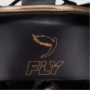 Боксерский шлем с бампером Fly Superbar X - золотой / черный