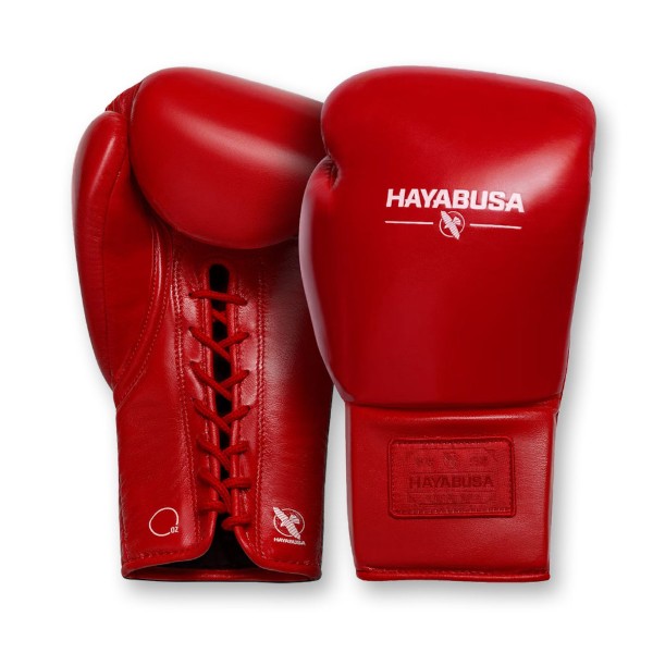 Боксерские перчатки Hayabusa Pro Lace - красные