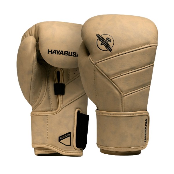 Боксерские перчатки Hayabusa T3 LX - светло-коричневые