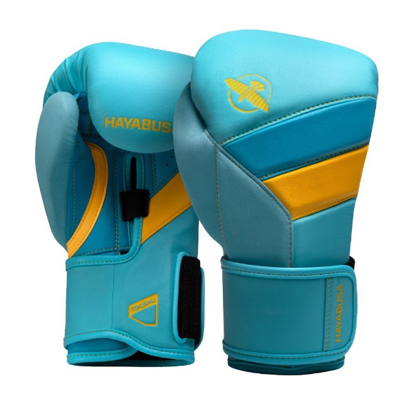 Боксерские перчатки Hayabusa T3 - бирюзовые