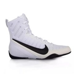 Боксерки Nike Machomai 3 - бело-черные
