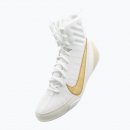 Боксерки Nike Machomai 3 - бело-золотые