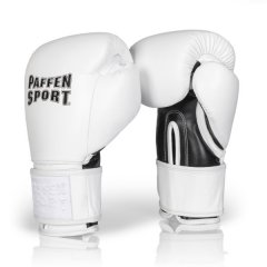 Боксерские Перчатки Paffen Sport PRO KLETT Бело-черные