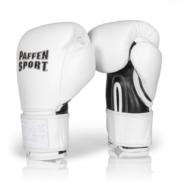 Боксерские Перчатки Paffen Sport PRO KLETT Бело-черные