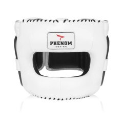 Боксерский шлем Phenom FSHG-210D с бампером - белый