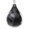 Водяная боксерская груша Aqua Bag 55 кг черно-серебряная