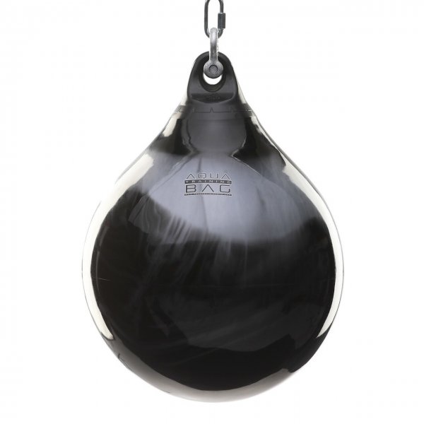 Водяная боксерская груша Aqua Bag 85 кг черно-серебряная