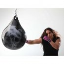 Водяная боксерская груша Aqua Bag 35 кг черно-серебряная