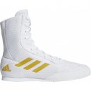 Боксерки Adidas Box Hog Plus Бело-золотые