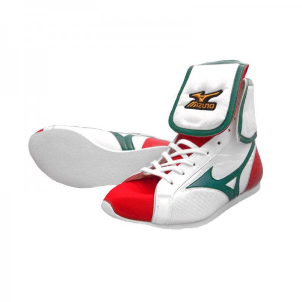 Боксёрки Mizuno Бело-зелено-красные