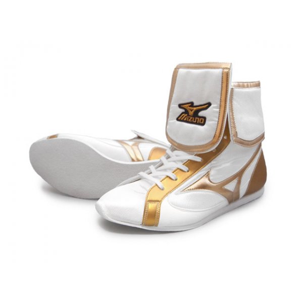 Боксёрки Mizuno Бело-золотые