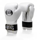 Боксерские перчатки Cleto Reyes на липучке - белые