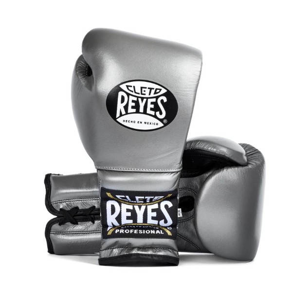Боксерские перчатки Cleto Reyes Traditional - серебряные
