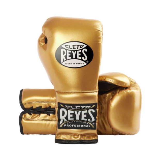 Боксерские перчатки Cleto Reyes Traditional - золотые