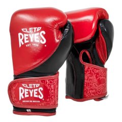 Боксерские перчатки Cleto Reyes High Precision - красно-черные