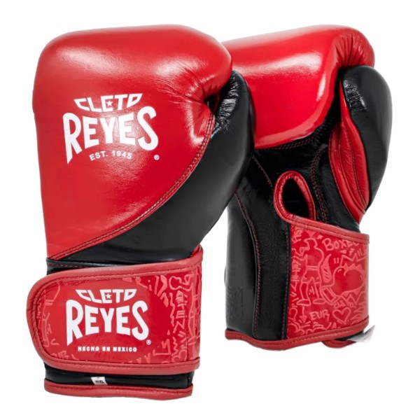 Боксерские перчатки Cleto Reyes High Precision - красно-черные