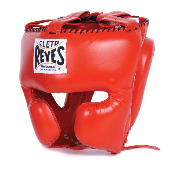 Боксерский шлем Cleto Reyes - красный