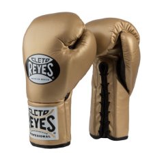 Боевые перчатки Cleto Reyes Professional - золотые
