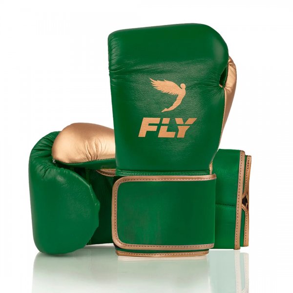 Боксерские перчатки Fly Superloop X - зеленые