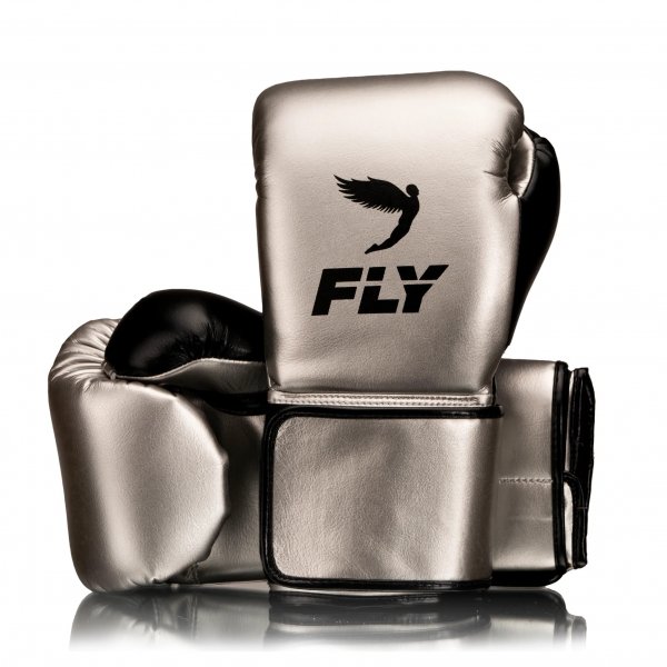 Боксерские перчатки Fly Superloop X - серебристые