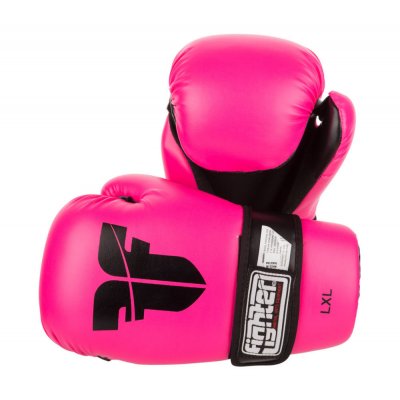 Перчатки для кикбоксинга Fighter Розовые
