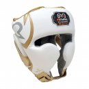 Боксерский шлем Rival Professional бело-золотой